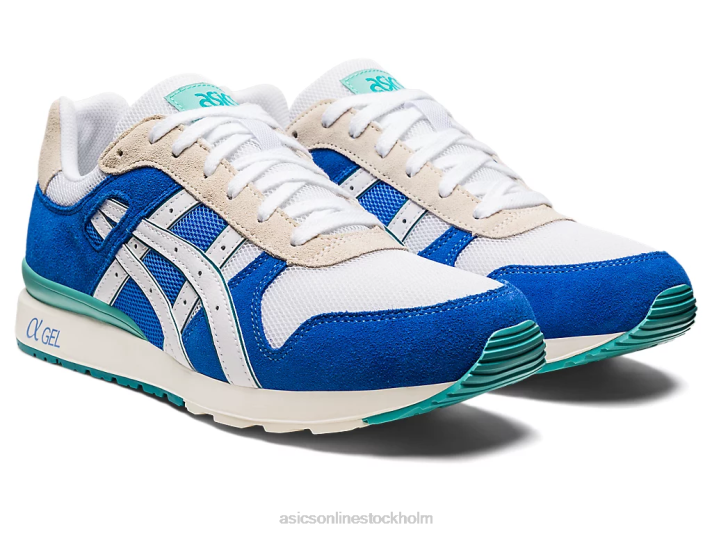 Asics gt-ii män D6D0980 blå kust/vit