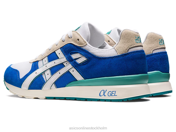Asics gt-ii män D6D0980 blå kust/vit