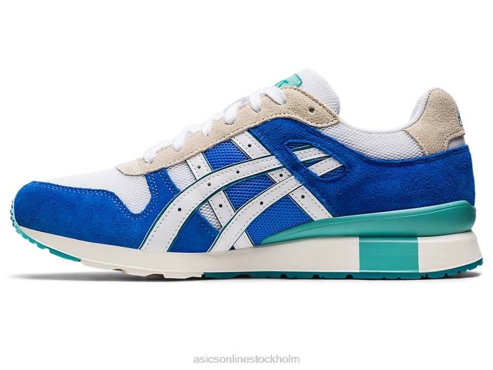Asics gt-ii män D6D0980 blå kust/vit