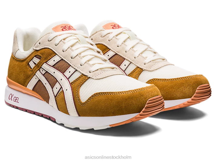 Asics gt-ii män D6D0985 kola/grädde