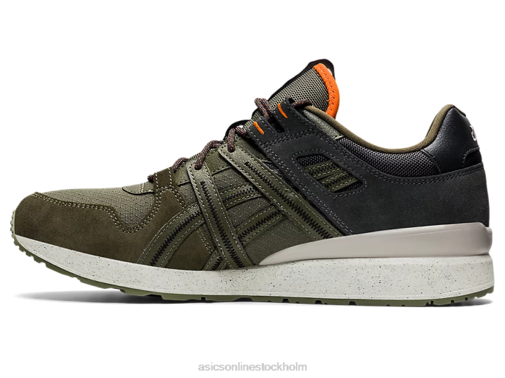 Asics gt-ii re män D6D01259 olivduk/habanero