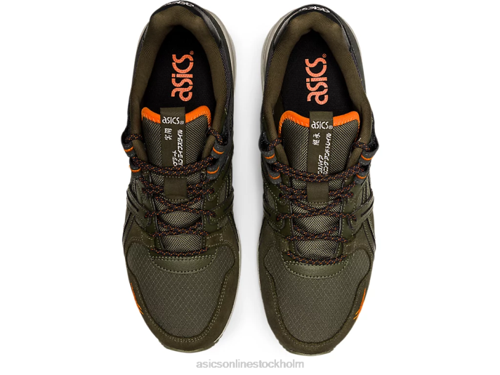 Asics gt-ii re män D6D01259 olivduk/habanero