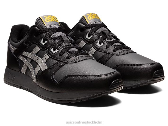 Asics lyte klassiker män D6D0810 obsidian grå/lergrå
