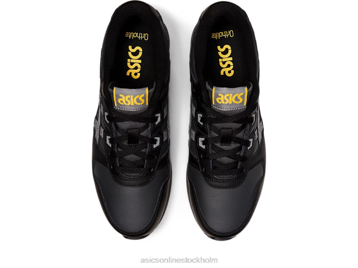 Asics lyte klassiker män D6D0810 obsidian grå/lergrå