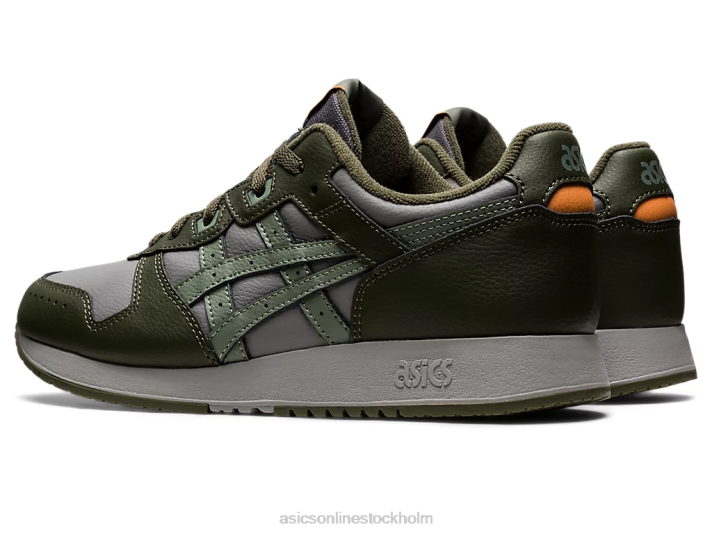Asics lyte klassiker män D6D0830 lergrå/lavgrön