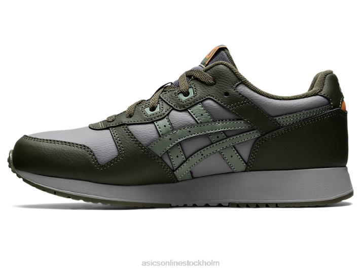 Asics lyte klassiker män D6D0830 lergrå/lavgrön