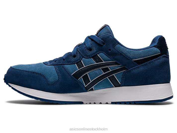 Asics lyte klassiker män D6D0990 grå tandtråd/fransk blå
