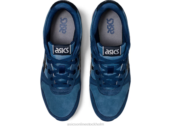 Asics lyte klassiker män D6D0990 grå tandtråd/fransk blå