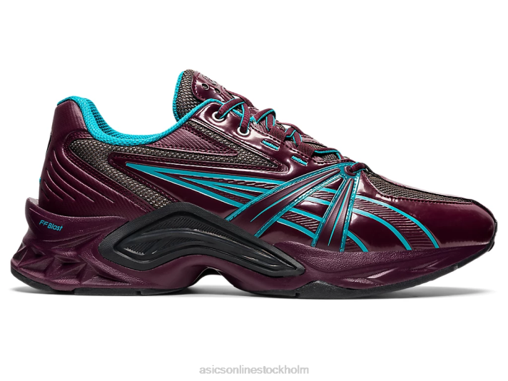 Asics protoblast män D6D01112 djup mars/lagun