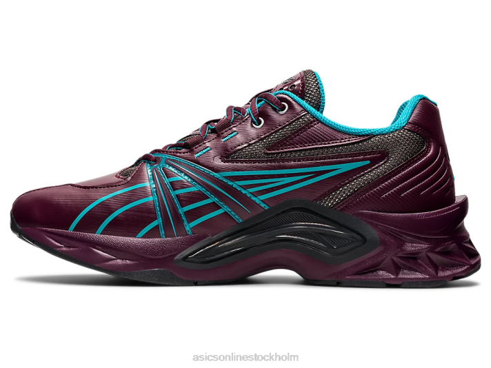 Asics protoblast män D6D01112 djup mars/lagun