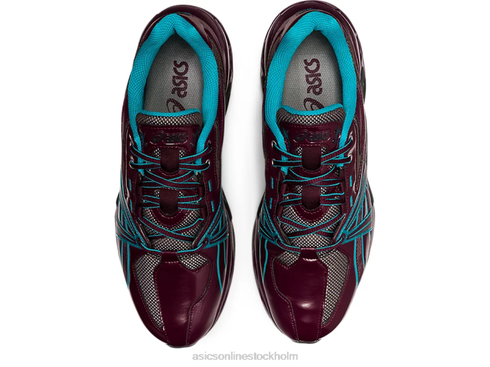 Asics protoblast män D6D01112 djup mars/lagun