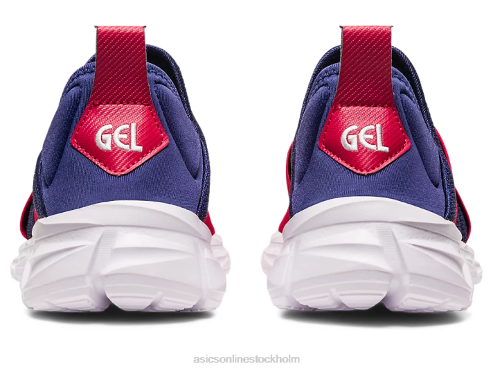 Asics quantum lyte slip-on män D6D01237 indigoblå/hastighetsröd