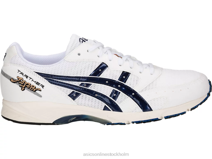 Asics tarther japan män D6D01860 vitt/blått tryck