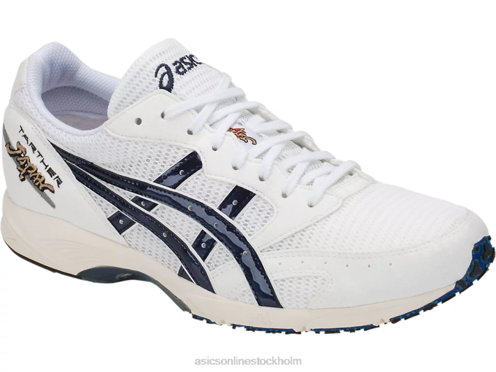 Asics tarther japan män D6D01860 vitt/blått tryck