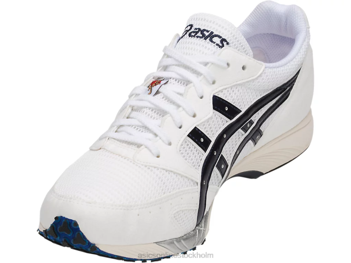 Asics tarther japan män D6D01860 vitt/blått tryck