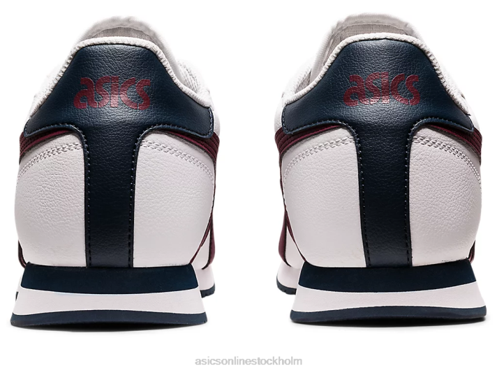 Asics tigerlöpare män D6D01072 vit/rosell