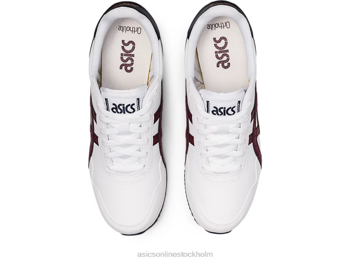 Asics tigerlöpare män D6D01072 vit/rosell