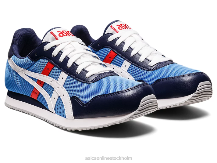 Asics tigerlöpare män D6D01188 blå kust/vit