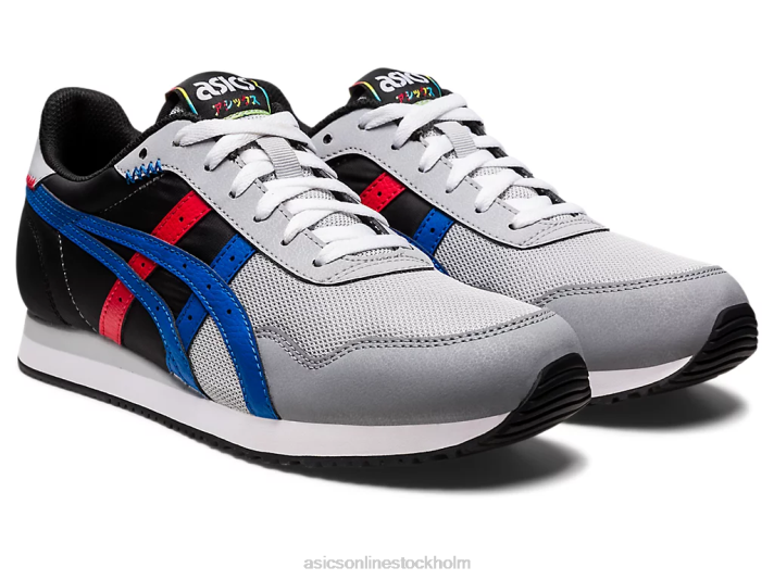 Asics tigerlöpare män D6D01234 piemontegrå/tonfiskblå