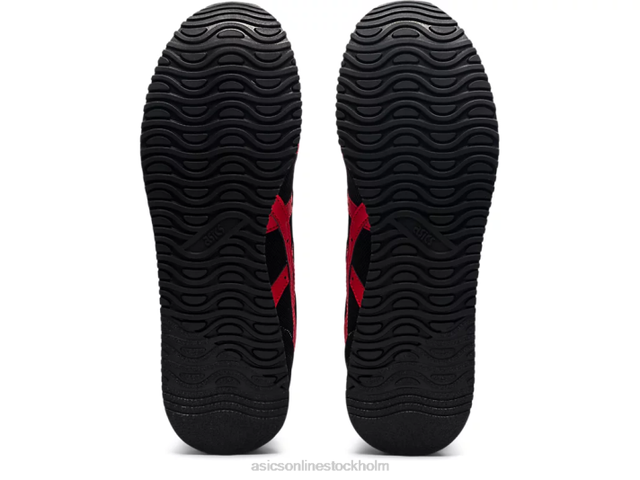 Asics tigerlöpare män D6D01740 svart/elektrisk röd