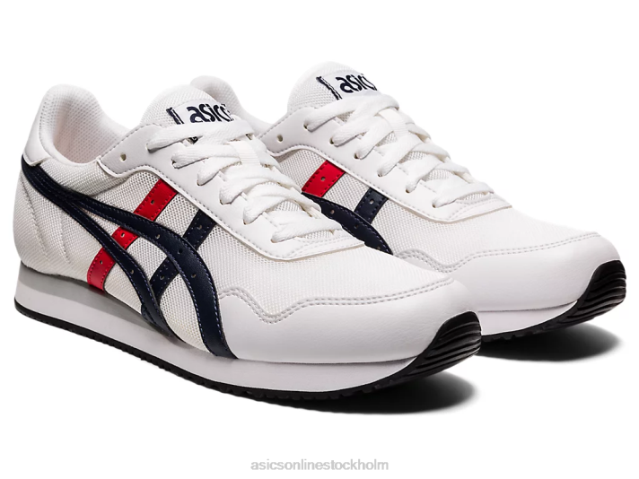 Asics tigerlöpare män D6D01968 vit/midnatt