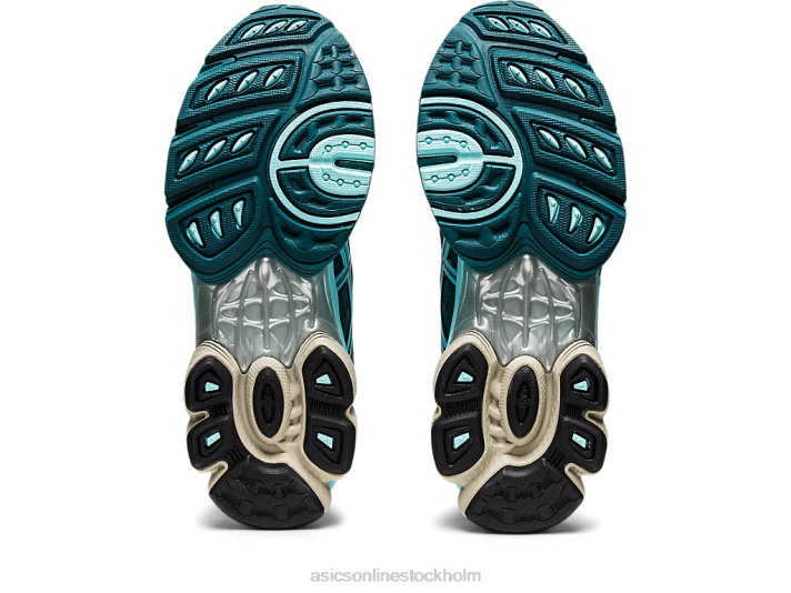 Asics ub3-s gel-nimbus 9 män D6D01251 piemontegrå/arubablå