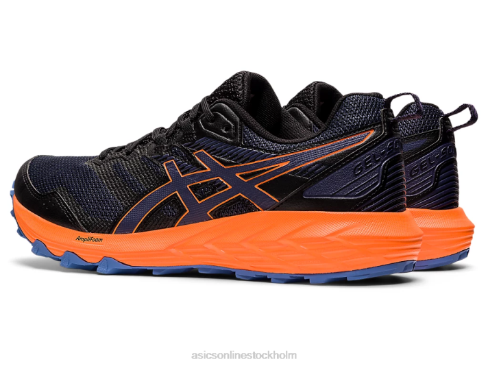 Asics gel-sonom 6 män D6D01566 svart/indigo dimma
