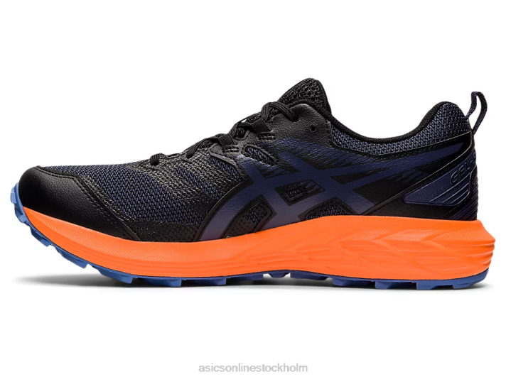 Asics gel-sonom 6 män D6D01566 svart/indigo dimma
