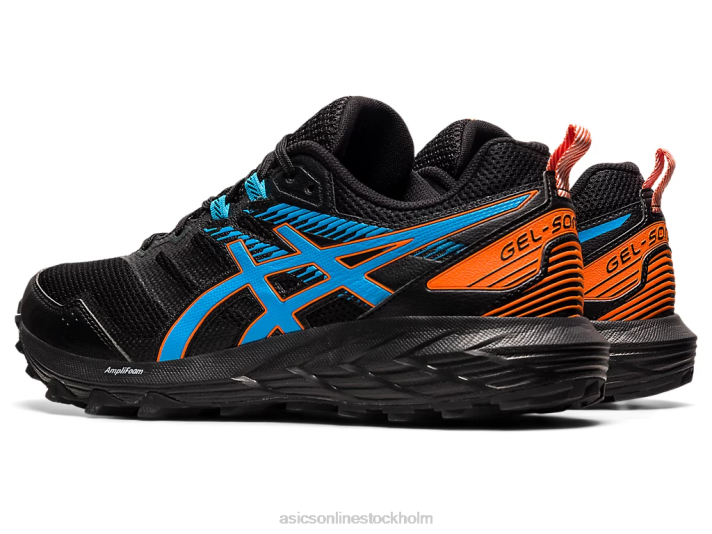 Asics gel-sonom 6 män D6D01952 svart/digital aqua