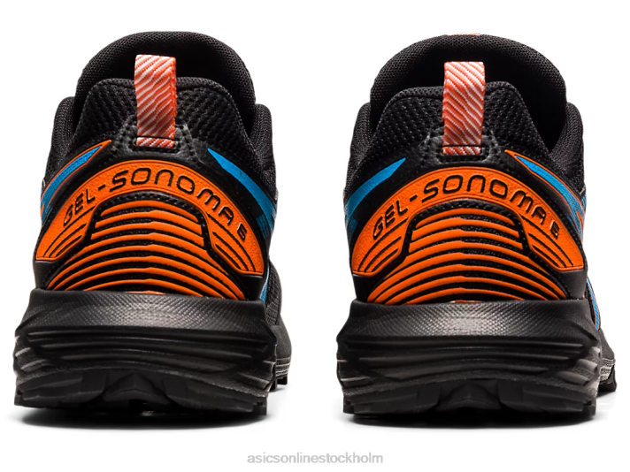 Asics gel-sonom 6 män D6D01952 svart/digital aqua