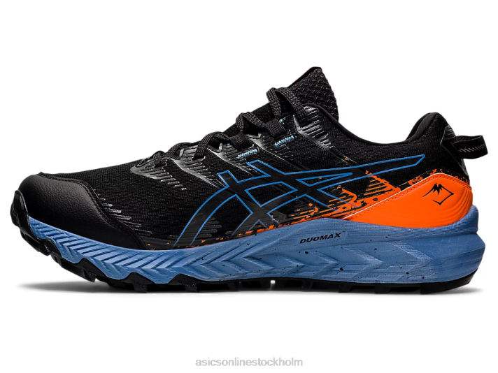 Asics gel-trabuco 10 gtx män D6D01152 svart/blå harmoni