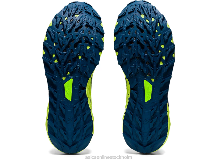 Asics gel-trabuco 10 män D6D0655 fara grön/svart