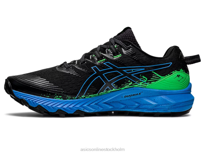 Asics gel-trabuco 10 män D6D0959 svart/blå kust