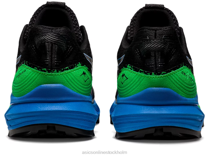 Asics gel-trabuco 10 män D6D0959 svart/blå kust