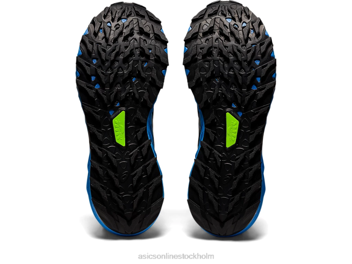 Asics gel-trabuco 10 män D6D0959 svart/blå kust