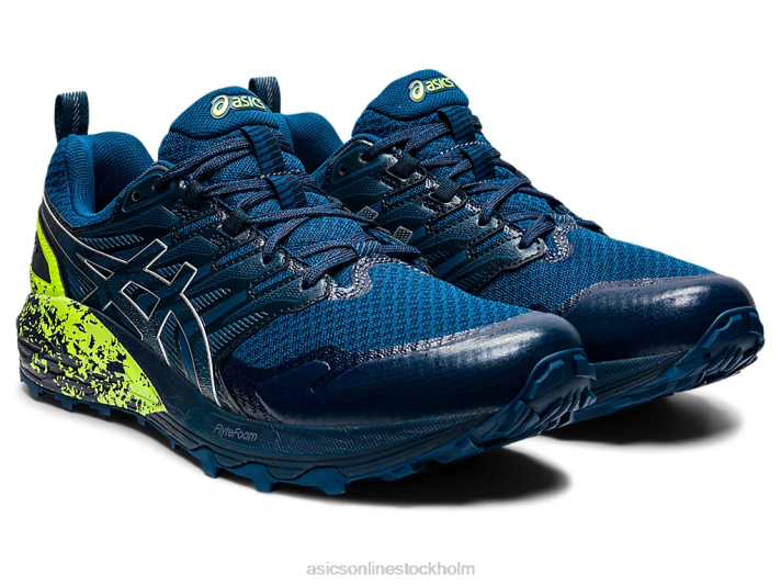 Asics gel-trabuco terra män D6D01586 mako blå/rent silver