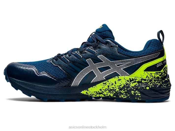 Asics gel-trabuco terra män D6D01586 mako blå/rent silver