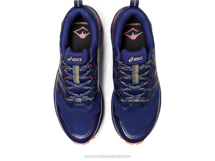 Asics gel-trabuco terra män D6D0637 indigoblå/olivolja