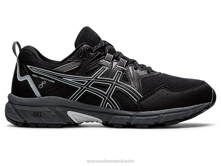 Asics gel-venture 8(d) män D6D01520 svart/piemontegrå