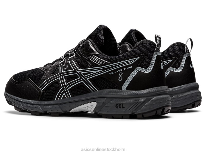 Asics gel-venture 8(d) män D6D01520 svart/piemontegrå