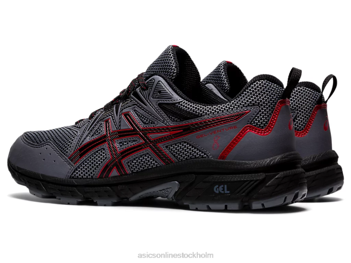 Asics gel-venture 8 extra bred män D6D01562 metropol/svart