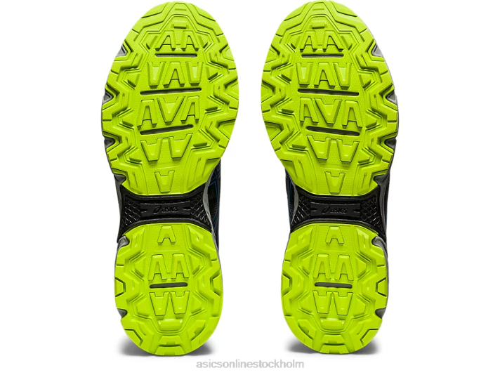 Asics gel-venture 8 extra bred män D6D01850 svart/directoire blå