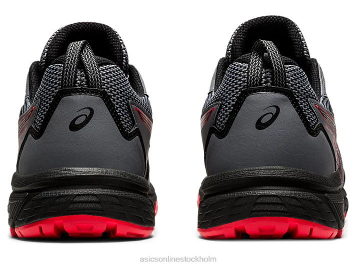 Asics gel-venture 8 extra bred män D6D01864 metropol/klassisk röd