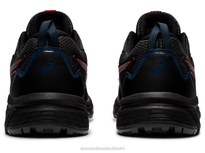 Asics gel-venture 8 män D6D01488 svart/eldröd