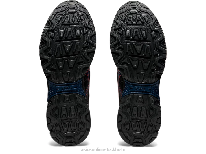 Asics gel-venture 8 män D6D01488 svart/eldröd