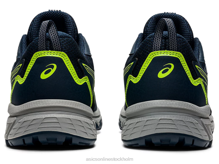 Asics gel-venture 8 män D6D01496 fransk blå/farlig grön