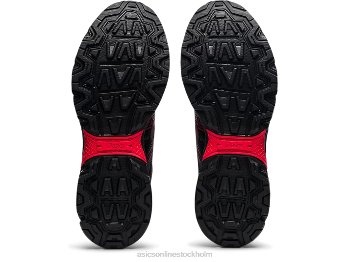 Asics gel-venture 8 män D6D01621 svart/elektrisk röd