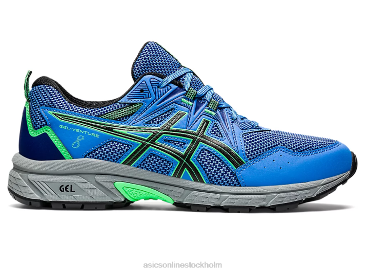 Asics gel-venture 8 män D6D0926 blå kust/nytt blad