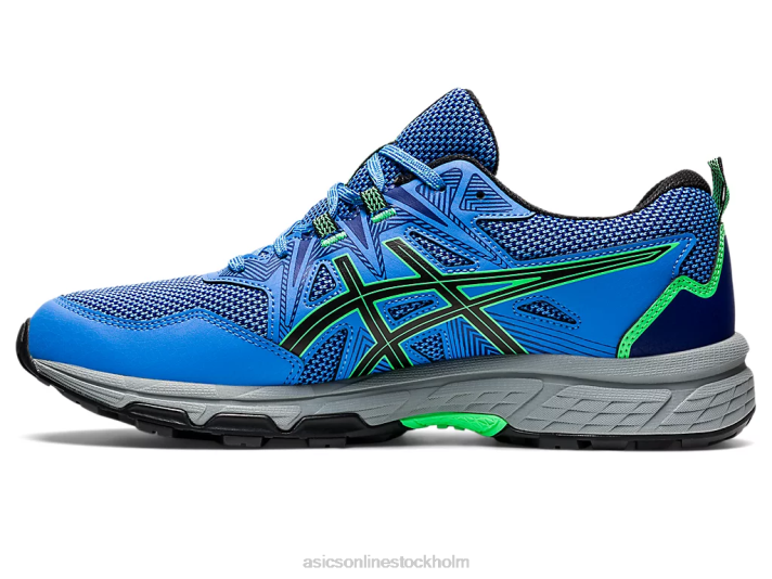 Asics gel-venture 8 män D6D0926 blå kust/nytt blad