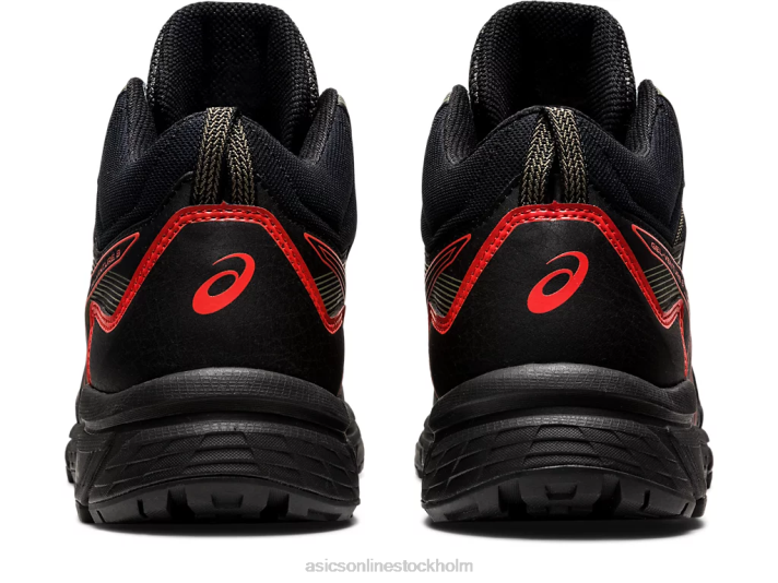 Asics gel-venture 8 mt män D6D0726 svart/körsbärstomat